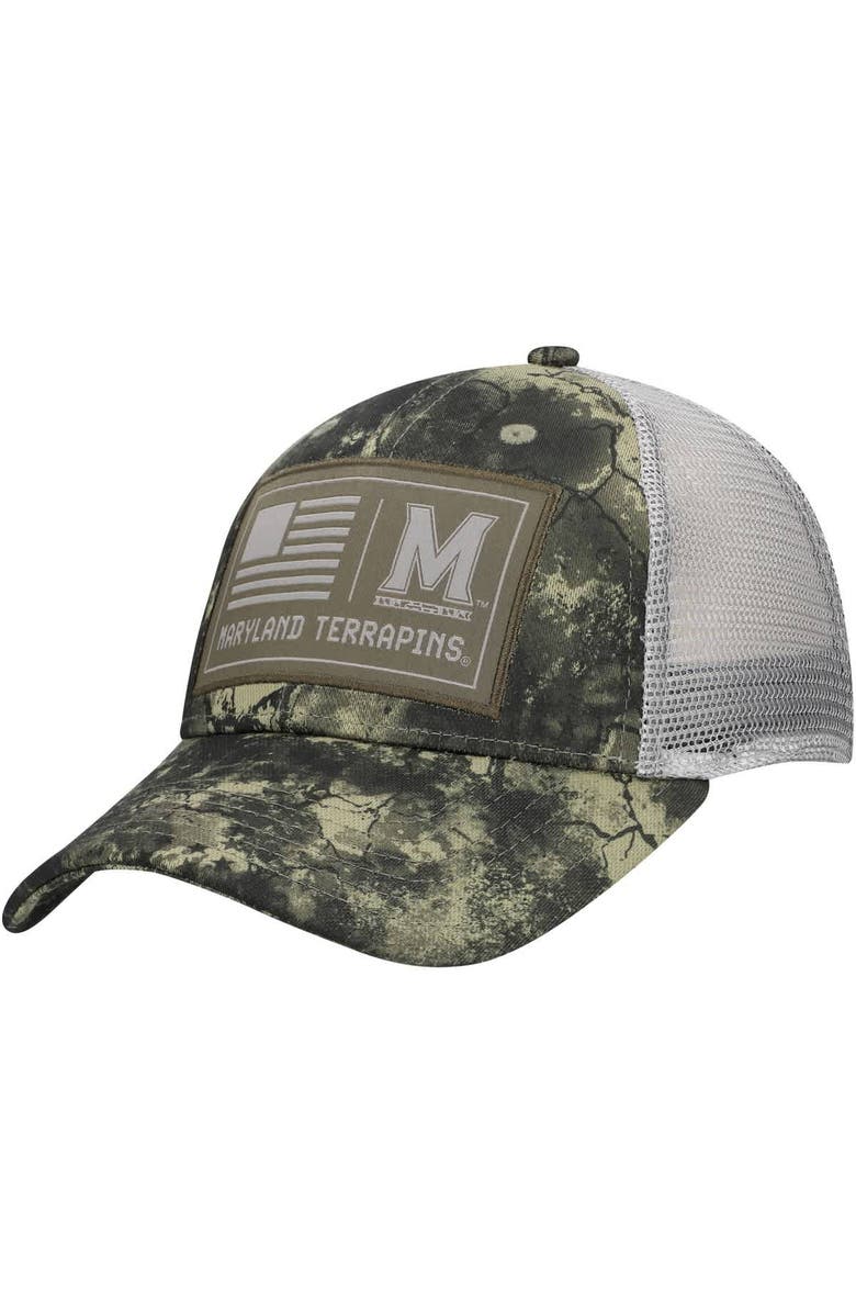 Under Armour Men's Under Armour Camo Maryland Terrapins Freedom Collection Blitzing Performance Trucker Hat, Main, color, Camo