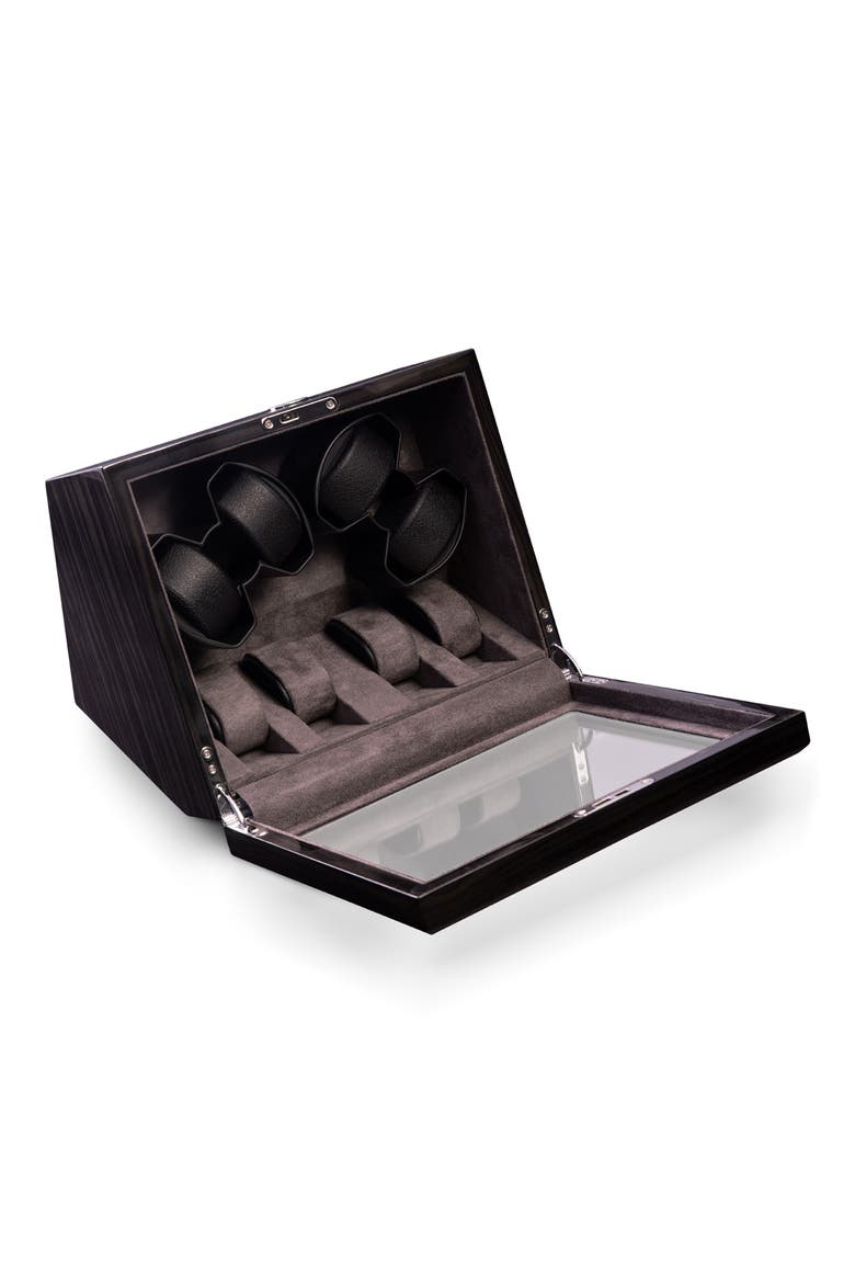 Louis Ash 4-Watch Winder & Case, Alternate, color, MULTI COLOR