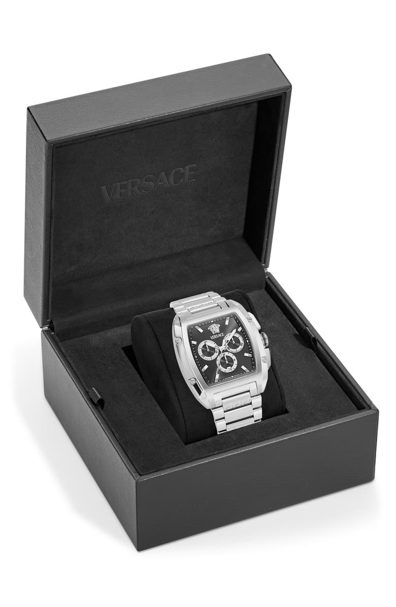 Versace Dominus Chronograph Bracelet Watch, 42mm x 50mm, Alternate, color,