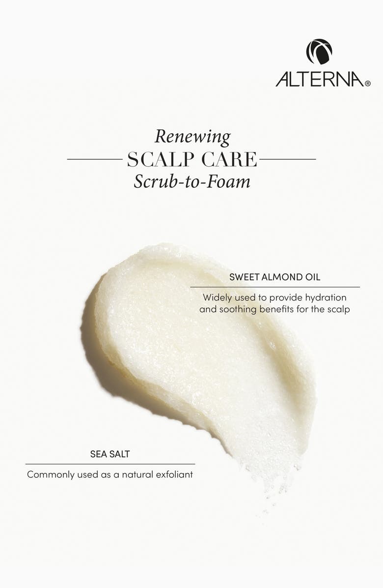 ALTERNA<sup>®</sup> Renewing Scalp Care Scrub to Foam, Alternate, color, 