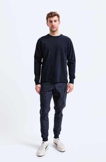 Stretch Warp Knit Coach's Slim Joggers