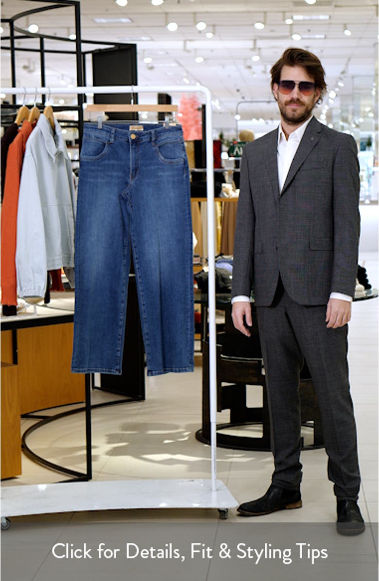 Jodi High Waist Straight Leg Jeans, sales video thumbnail