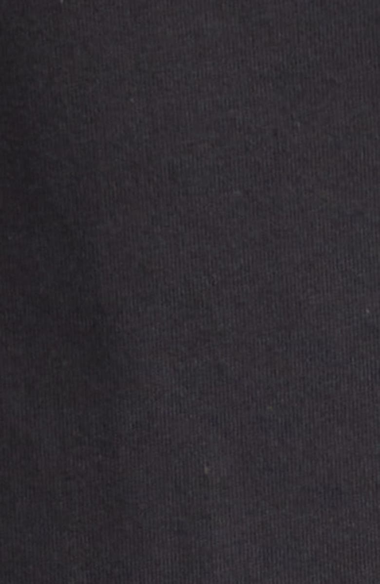 Moncler Logo Cotton Jersey T-Shirt, Alternate, color, Black