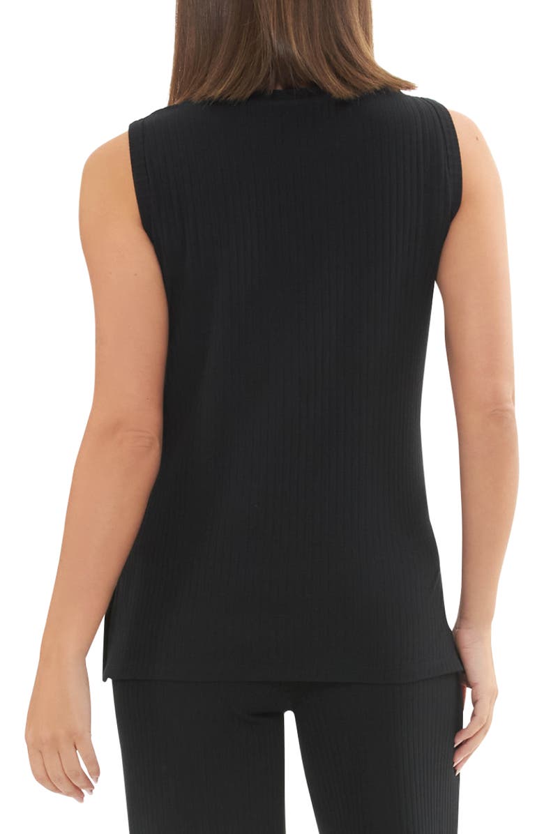 Ripe Maternity Peter Rib Nursing Tank, Alternate, color, Black