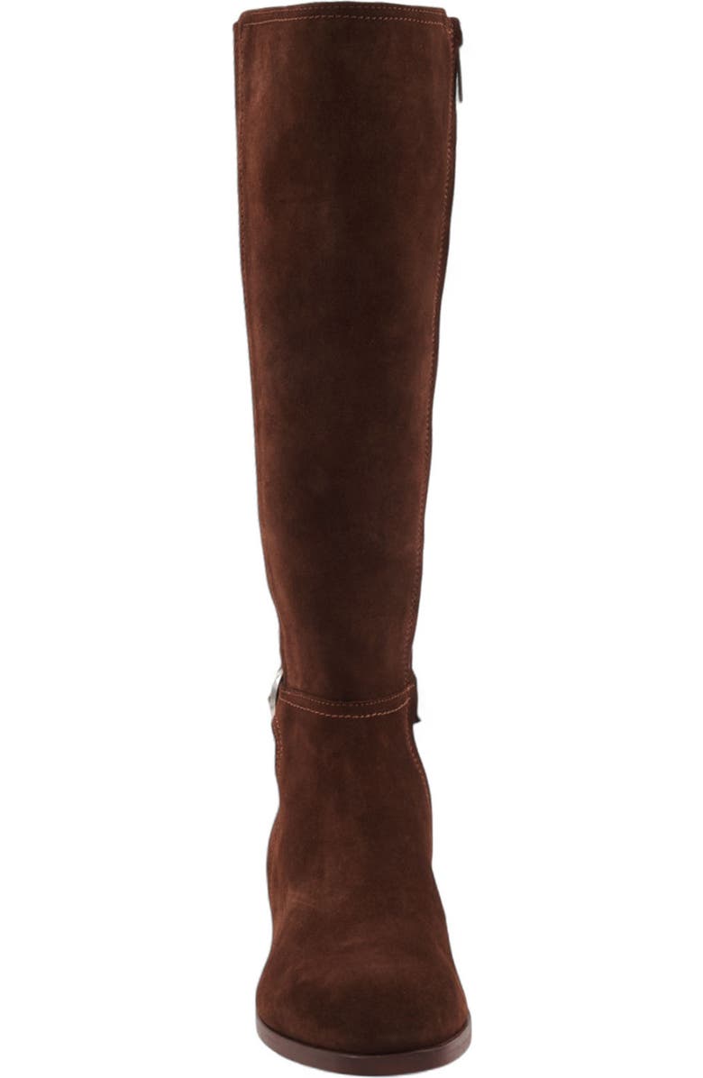 Aquatalia Roksana Weatherproof Knee High Boot, Alternate, color, Brandy Suede