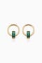 selected Yellow Gold - Green Zirconia