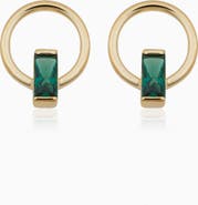 Oradina 14K Gold Bella Studs Earrings