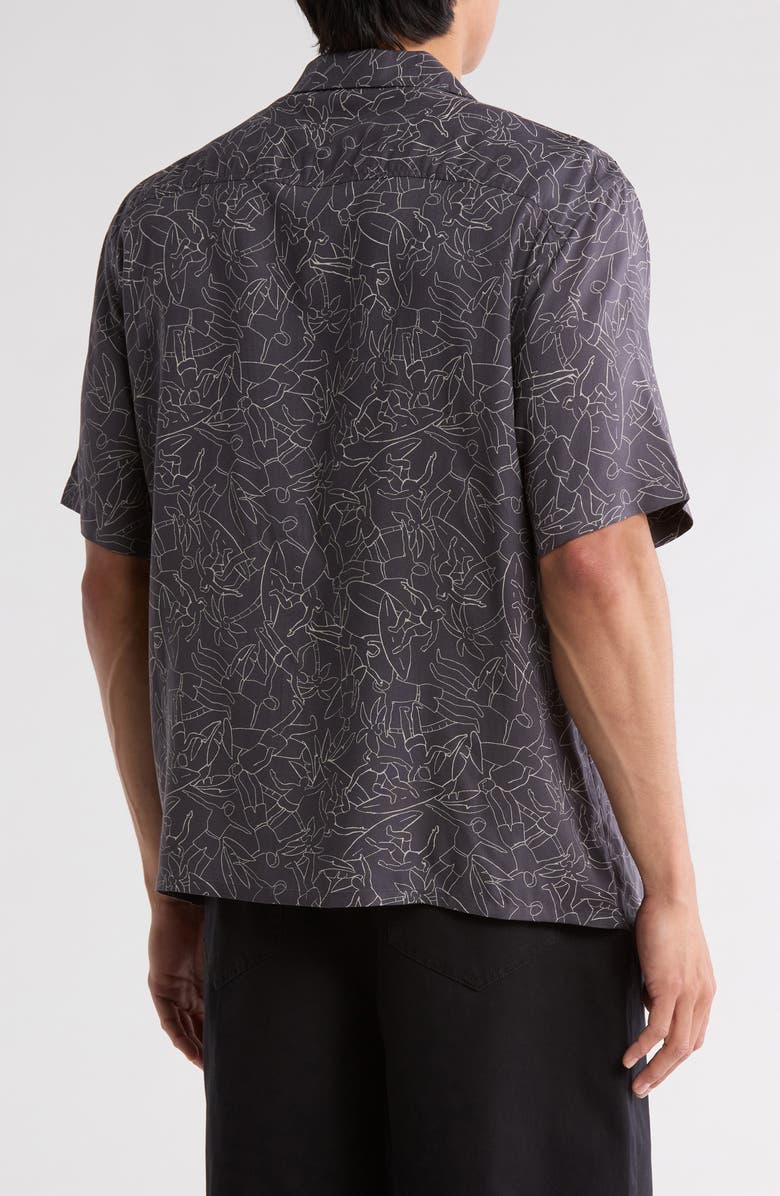 Abound Surf Camp Shirt, Alternate, color, Grey Stonehenge Surfers