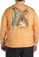 Columbia Big & Tall Terminal Tackle PFG x Bentley Long-Sleeve Graphic T-Shirt