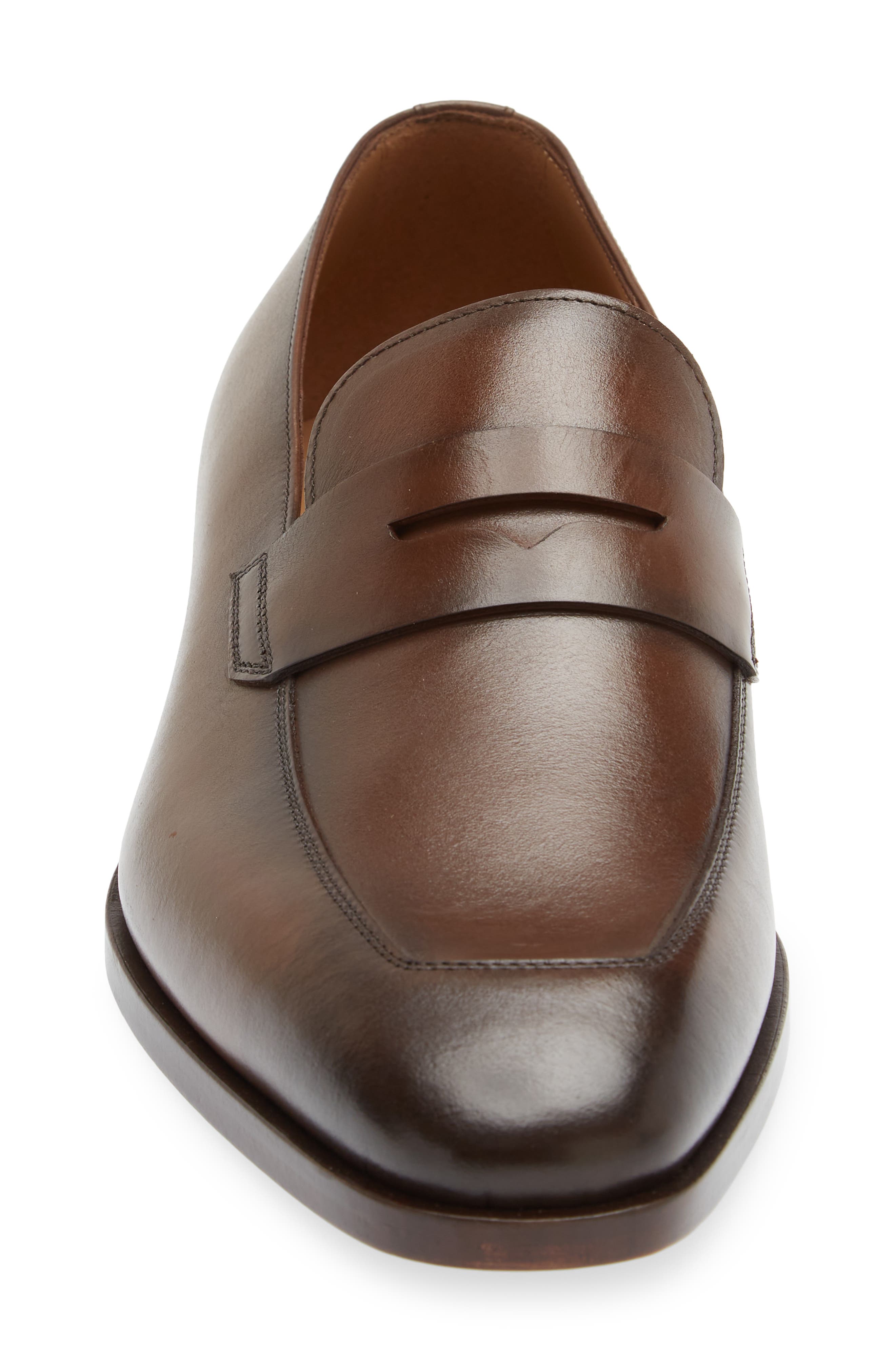 BOSS Lisbon Penny Loafer, Alternate, color, Med Brn