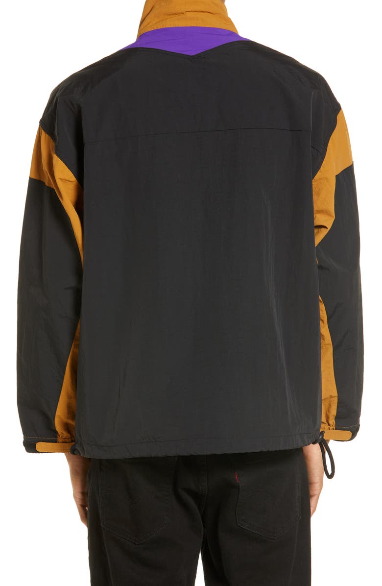 Gotcha Men's Evolve Colorblock Jacket, Alternate, color, Brown Sugar