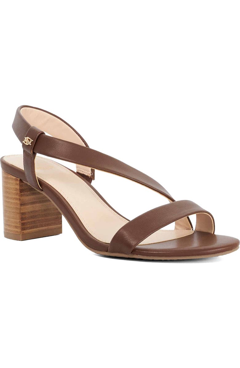 Dune London Jestered Sandal, Main, color, Brown
