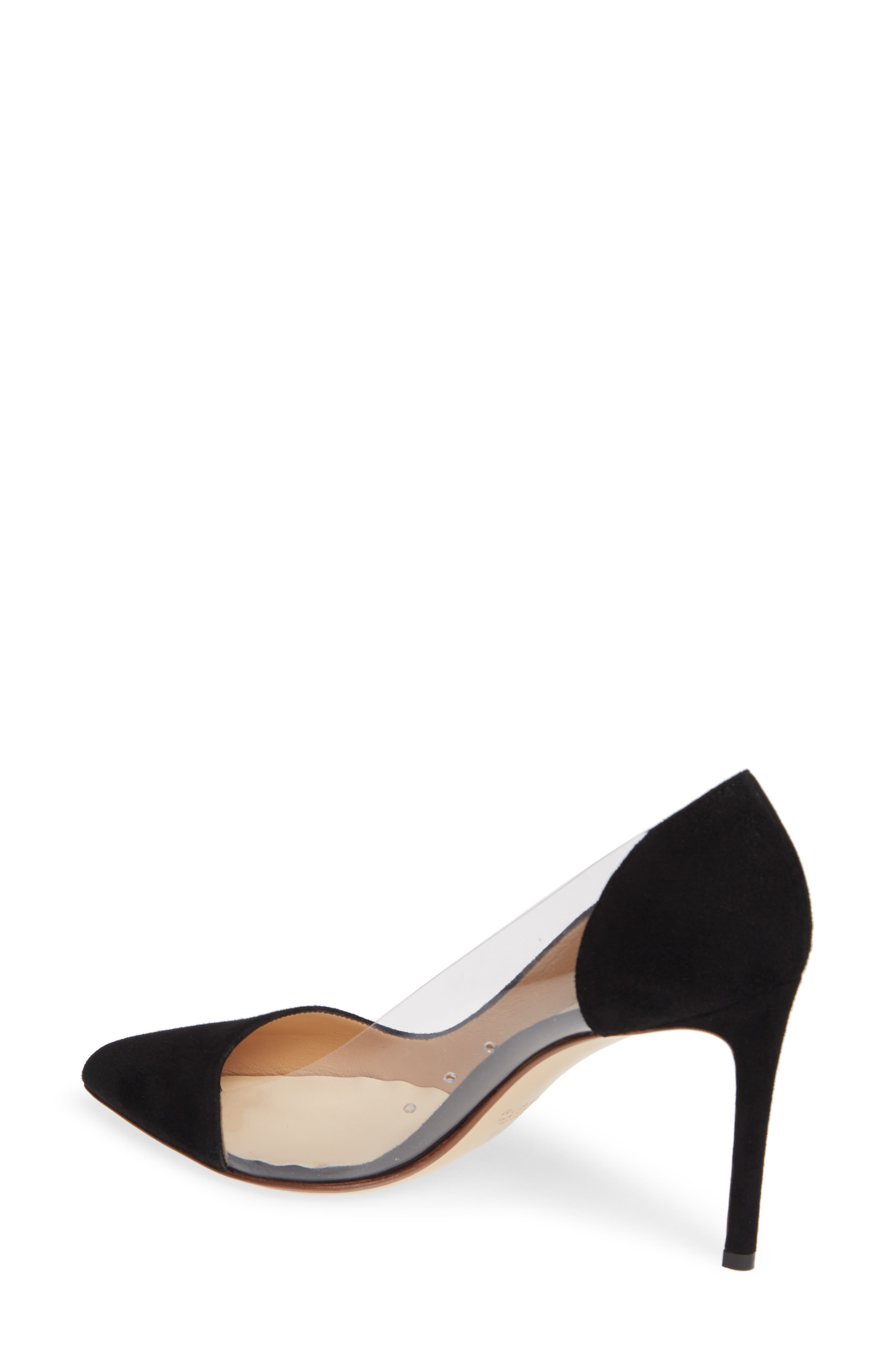 Francesco Russo Clear Inset Pump, Alternate, color, 
