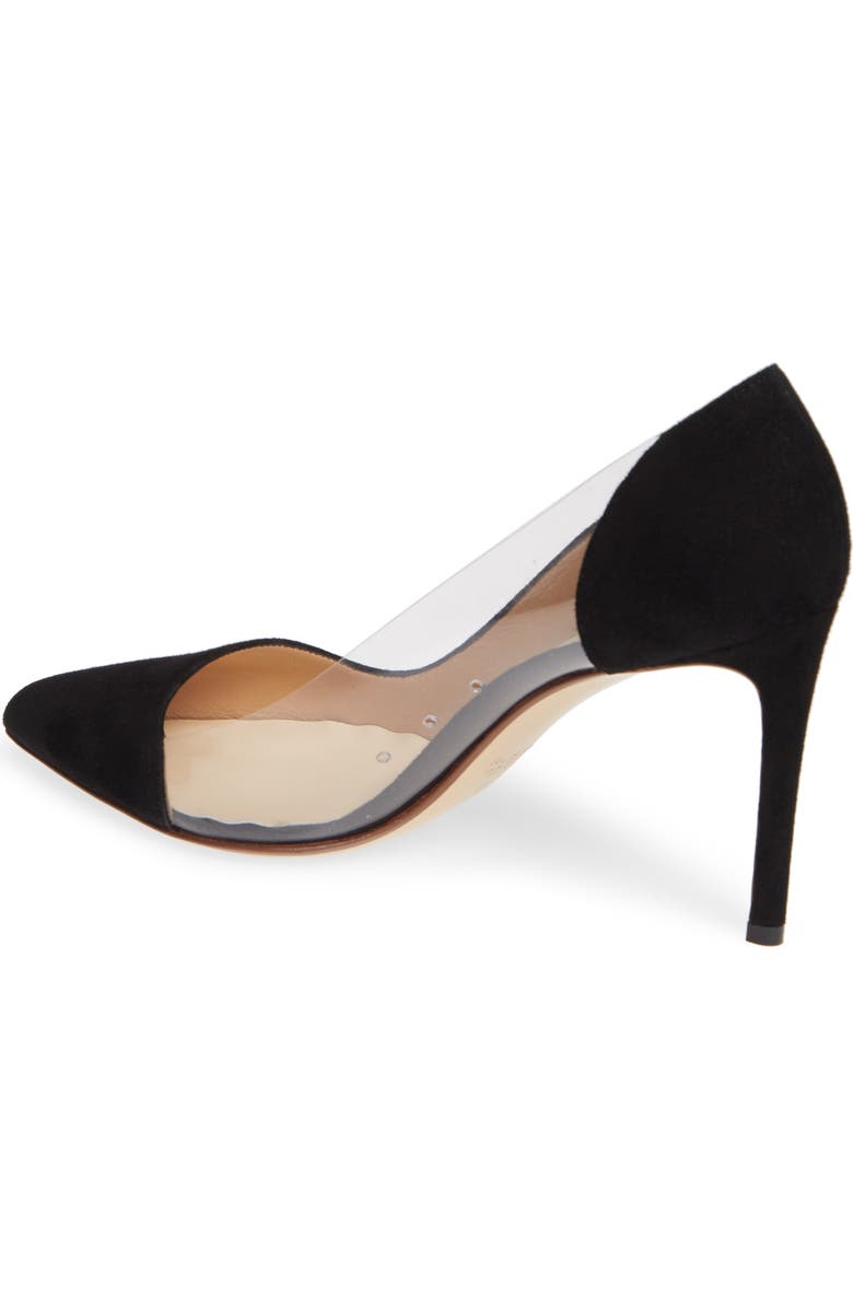 Francesco Russo Clear Inset Pump, Alternate, color,