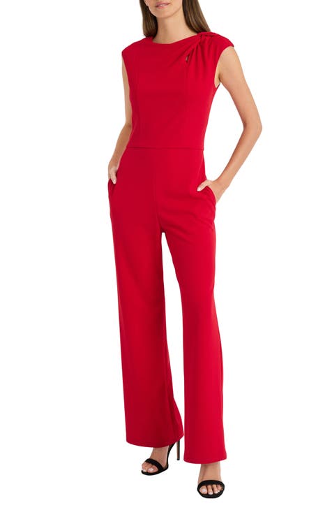 Twist Wide Leg Jumpsuit