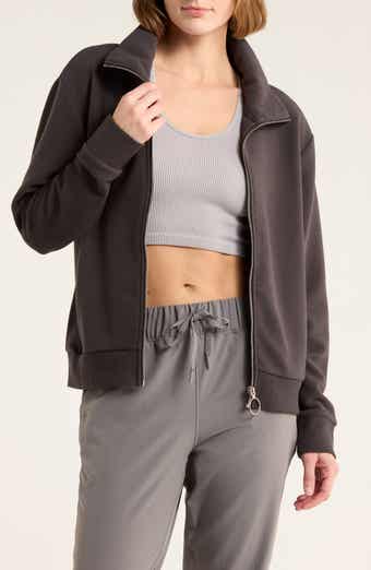 APANA Softsea Mock Neck Full Zip Jacket