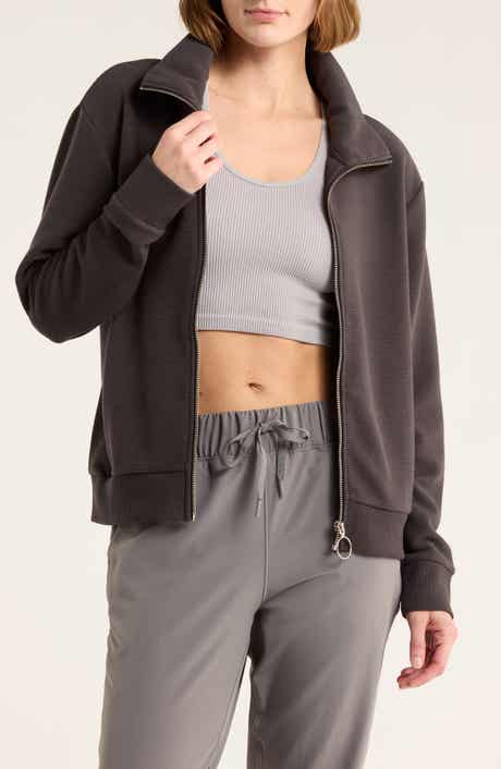 APANA Softsea Mock Neck Full Zip Jacket