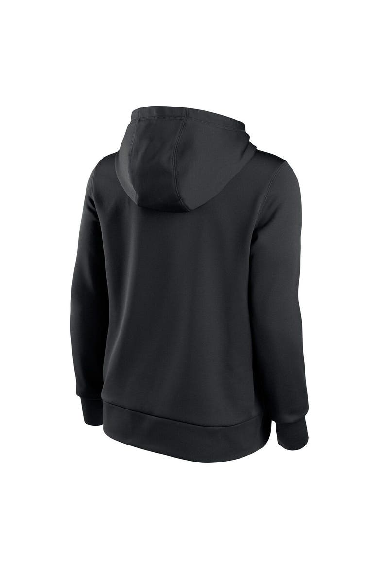 Women's Nike Black San Francisco Giants Postseason Dugout Pullover Hoodie, Alternate, color, Black