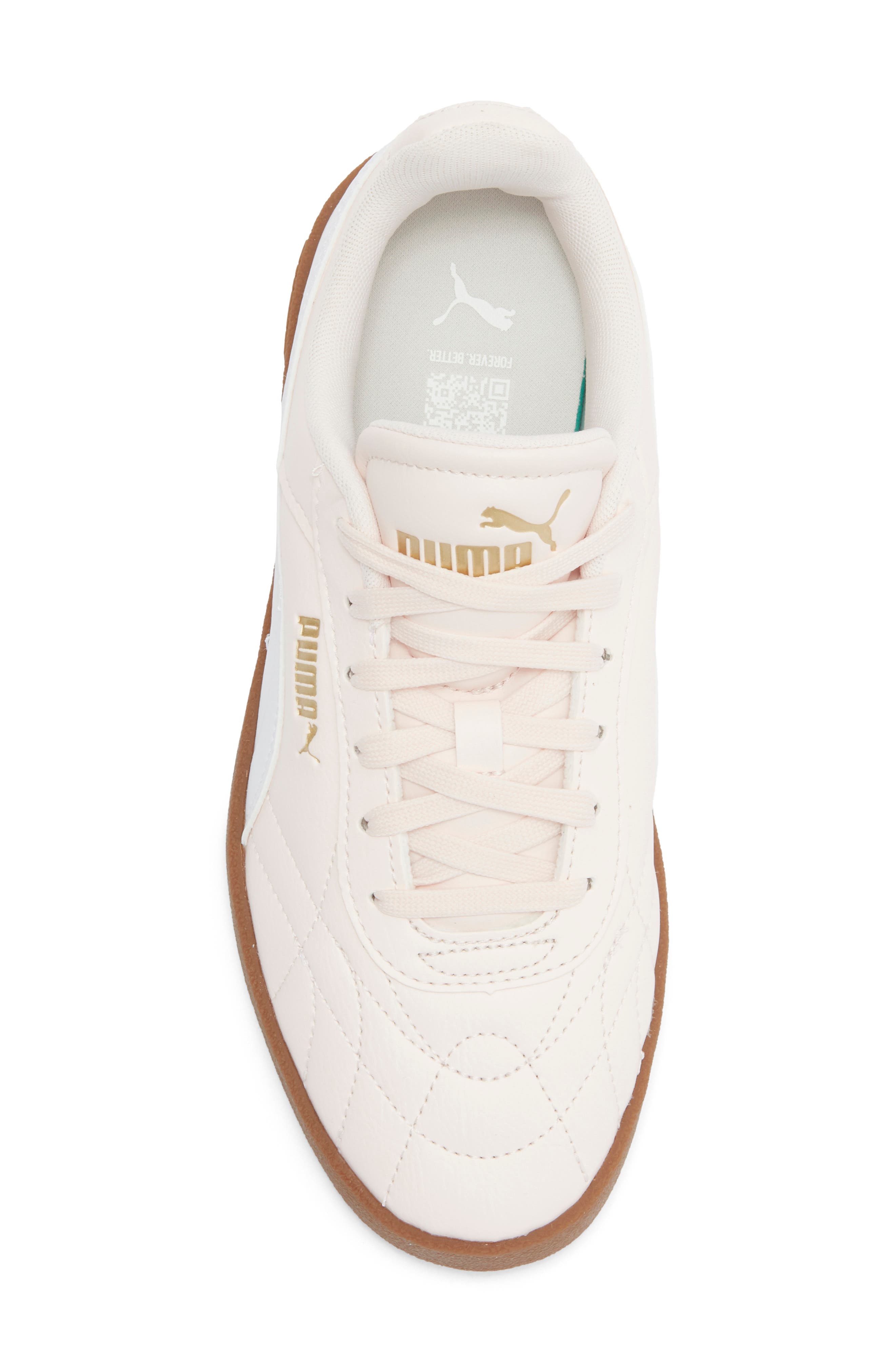 PUMA Club II Indoor Sneaker, Alternate, color, Jasmine Flower/ Puma White