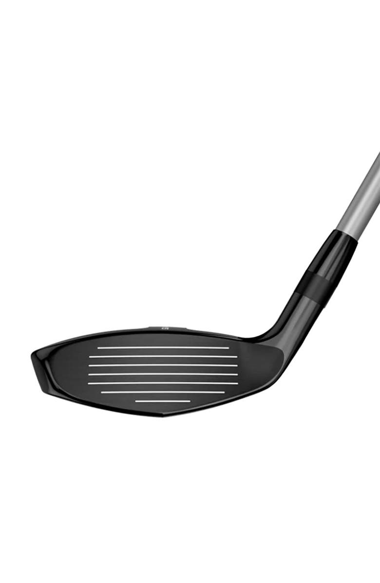 Tour Edge Hot Launch E524 Mens Left Hand Hybrids - 4 / ASCENT PL 55 / Regular, Alternate, color, Black