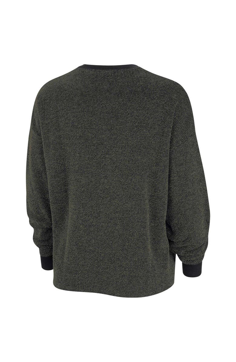 Nike Women's Nike  Black Florida Gators Yoga Script Pullover Sweatshirt, Alternate, color, 