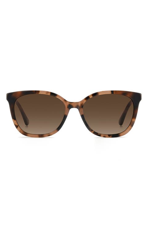 seline 54mm rectangular sunglasses