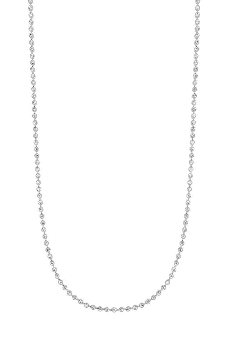 Bony Levy Monaco Diamond Tennis Necklace, Main, color, 