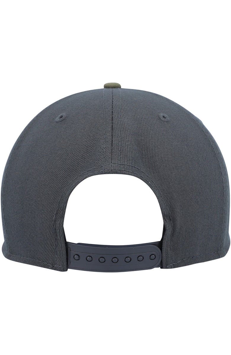 New Era Men's New Era Charcoal/Green Chicago White Sox Color Pack Two-Tone 9FIFTY Snapback Hat, Alternate, color, 