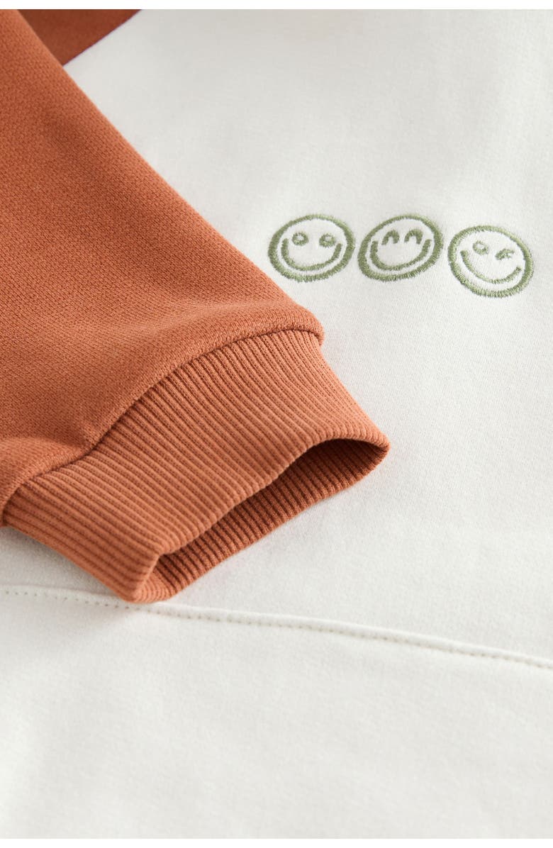 NEXT Kids' Colorblock Hoodie & Joggers Set, Alternate, color, White Multi