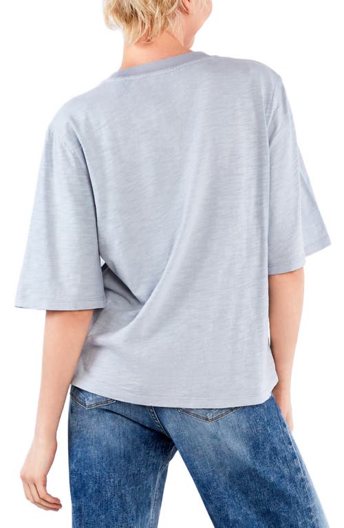 Hint Of Blu Hig Hug Crewneck T-shirt In Blue