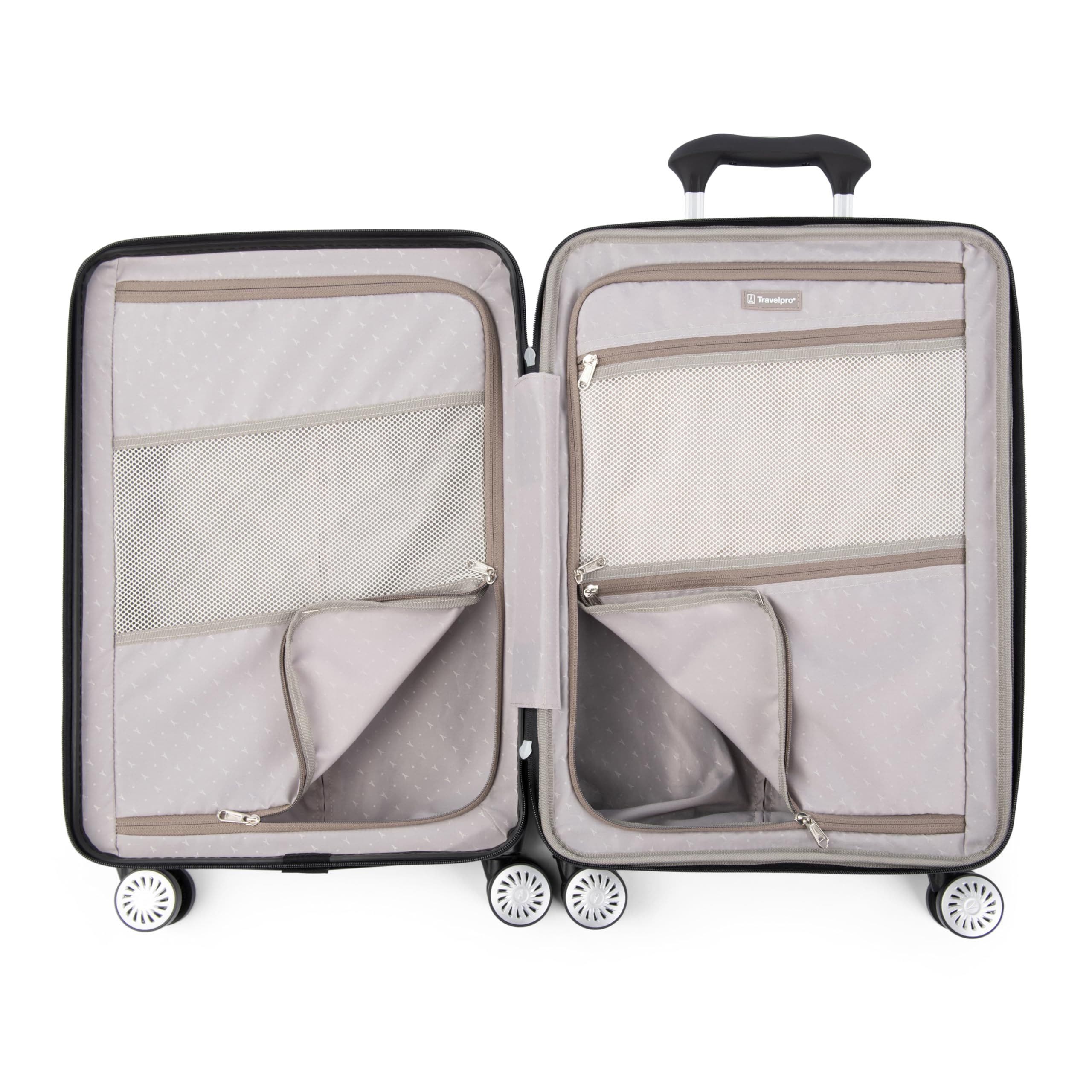 TRAVELPRO Pathways 3 Hardside Expandable 21" Carry On Spinner Luggage, Alternate, color, Cloud Grey