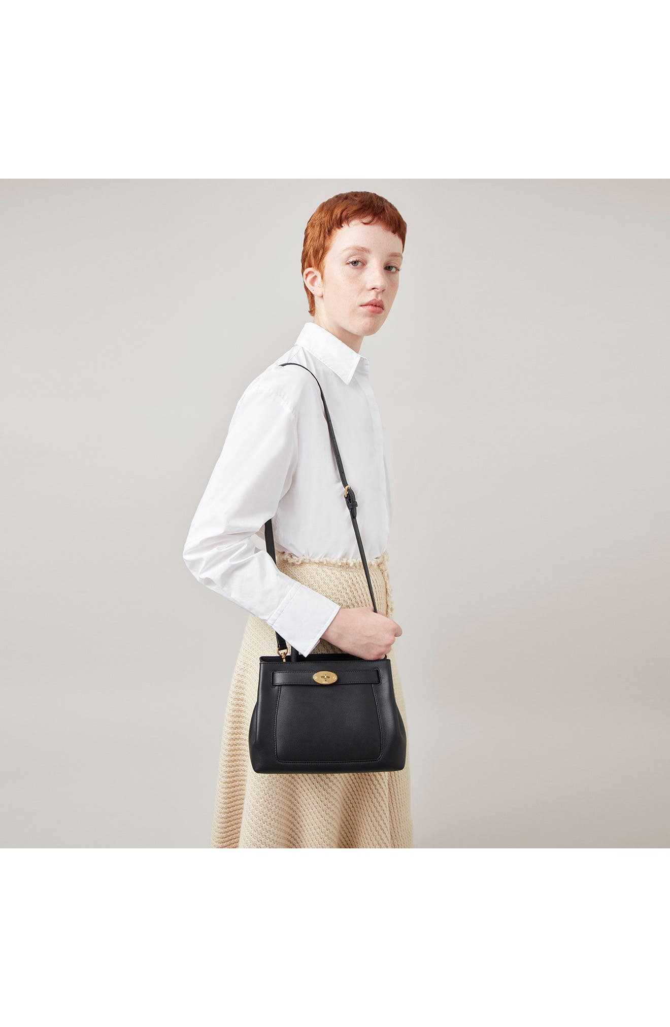 Mulberry Small Islington Silky Calfskin Satchel, Alternate, color, 