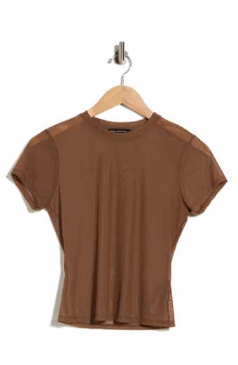Printed Mesh T-Shirt