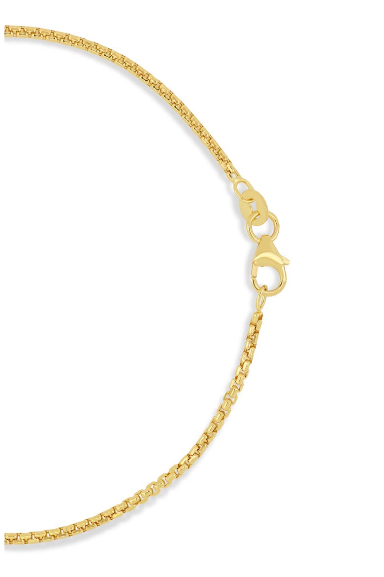 Men's 14K Gold Box Chain Bracelet (Online Trunk Show), Alternate, color, 14K YELLOW GOLD