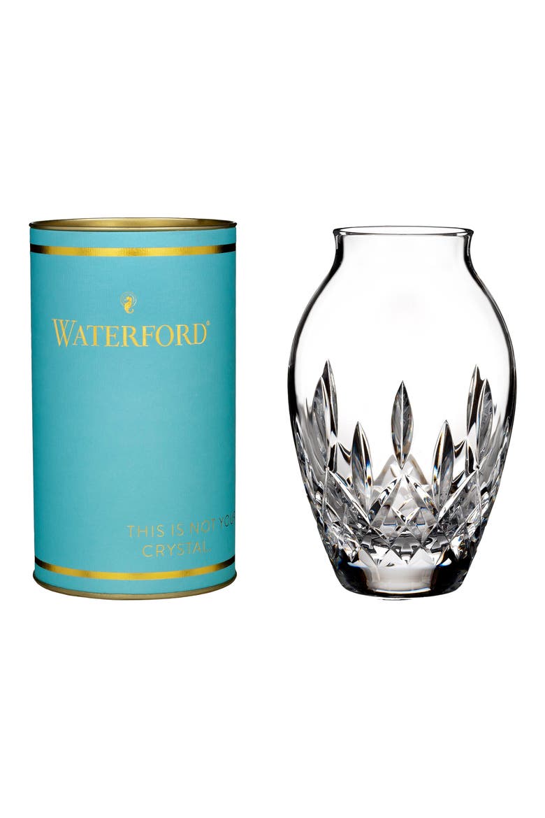 Giftology Lismore Candy Lead Crystal Bud Vase, Main, color, CRYSTAL