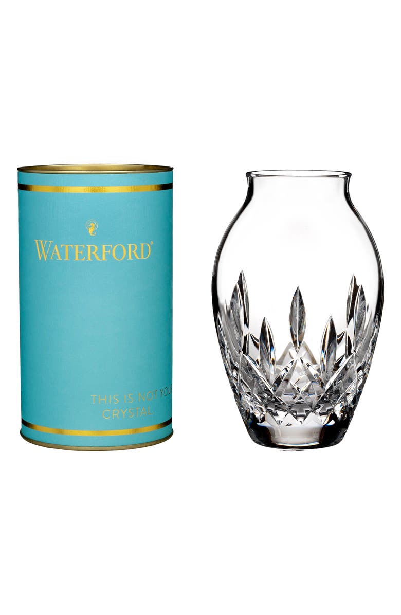 Waterford Giftology Lismore Candy Lead Crystal Bud Vase, Main, color, 