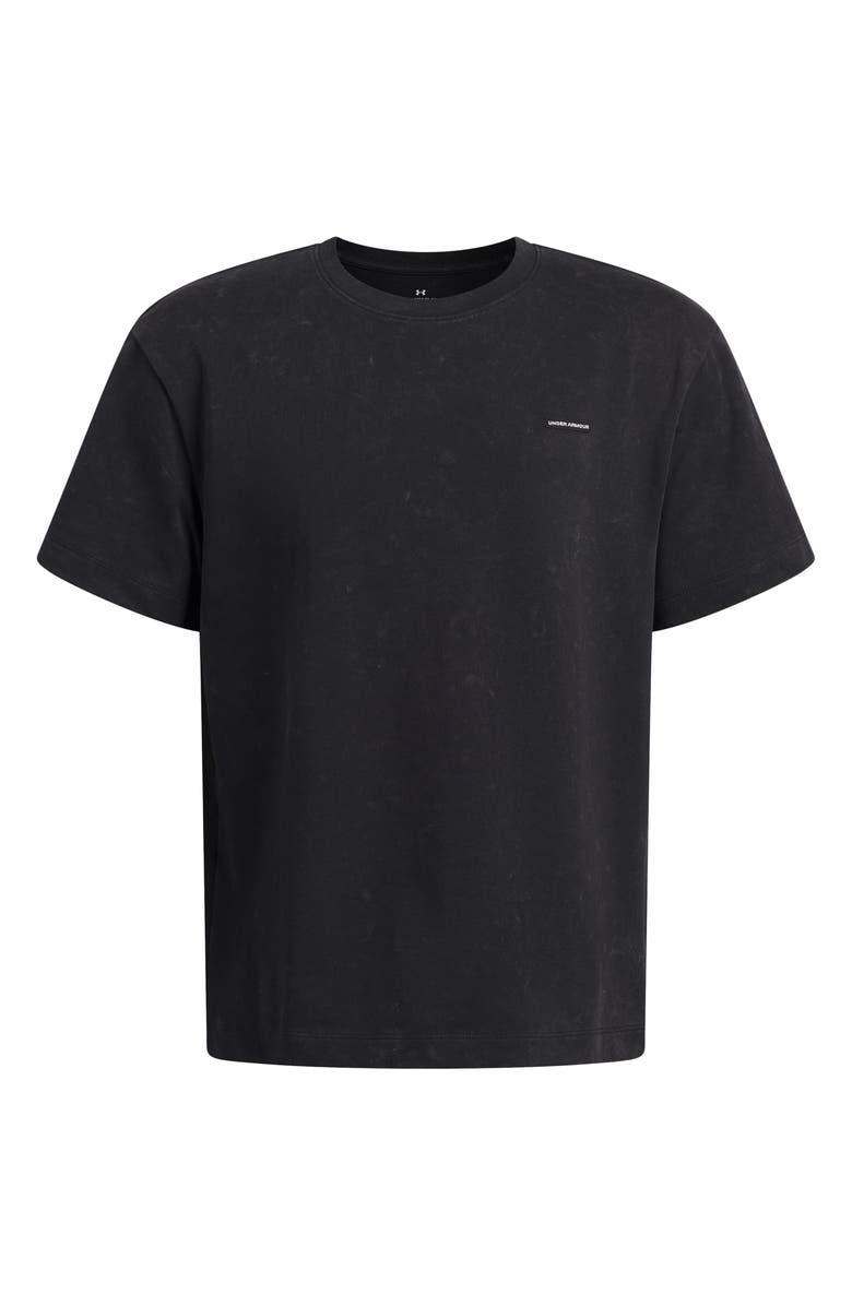 Under Armour Kids' Washed Cotton Blend T-Shirt, Main, color, 001 Black