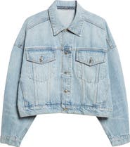 Alexander Wang Clip Denim Trucker Jacket