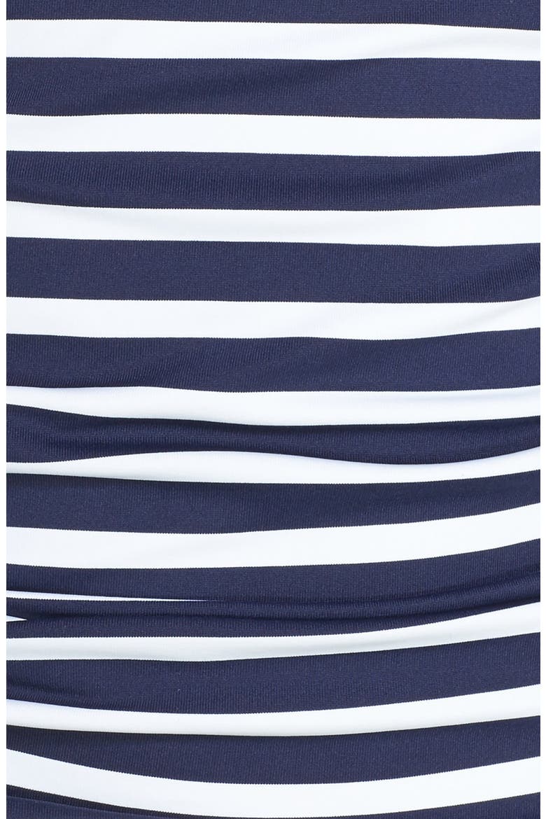 Stripe Tankini Top, Alternate, color, MARE NAVY