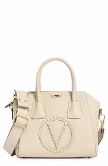 VALENTINO BY MARIO VALENTINO Minimi VLOGO Leather Shoulder Bag