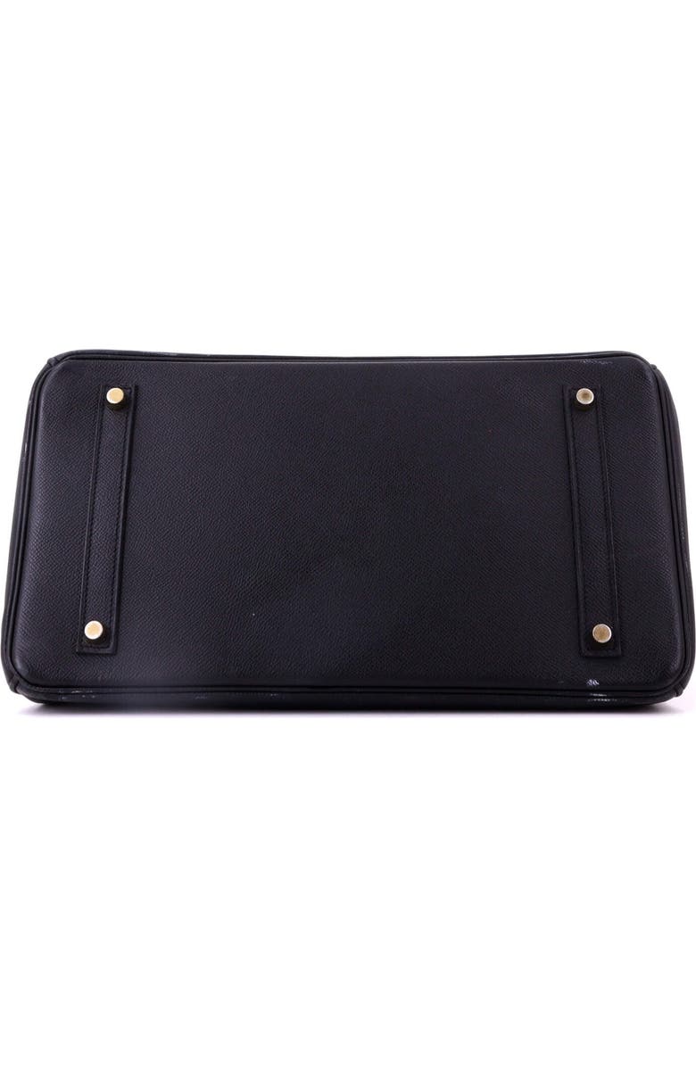 Pre-Owned Hermes Birkin Handbag Black Epsom with Gold Hardware 35, Alternate, color, Noir