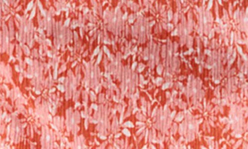 Mango Floral Print Maternity Minidress In Pink