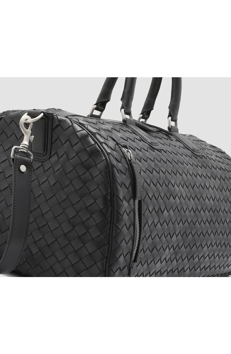 Officine Creative Armor 01 Hand-Woven Tote Bag, Alternate, color, Black