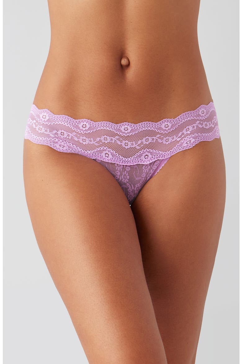 'Lace Kiss' Bikini, Main, color, SMOKY GRAPE