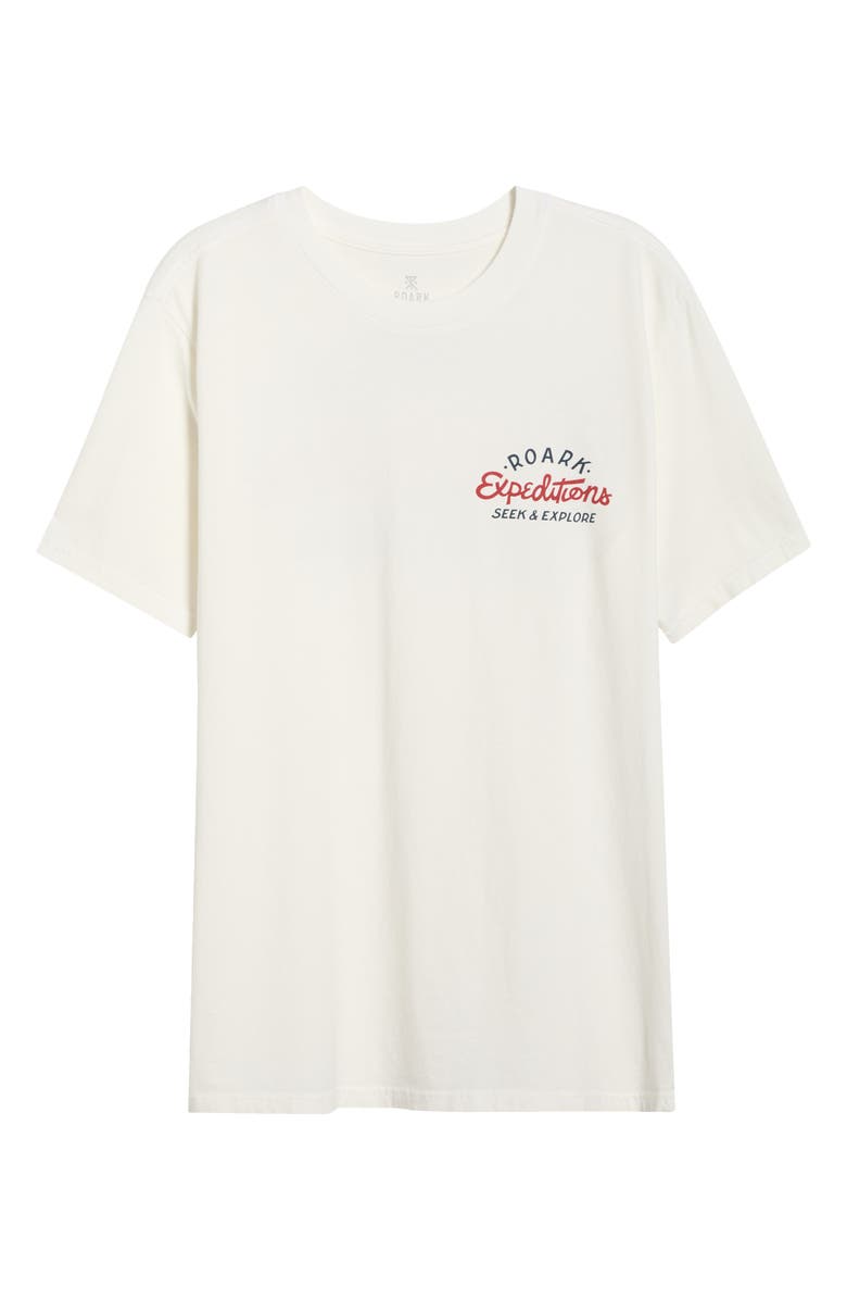 Roark Sign Writer Graphic T-Shirt, Alternate, color, Off White