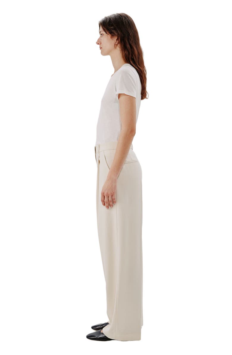 Another Tomorrow RELAXED WIDE LEG PANT, Alternate, color, 