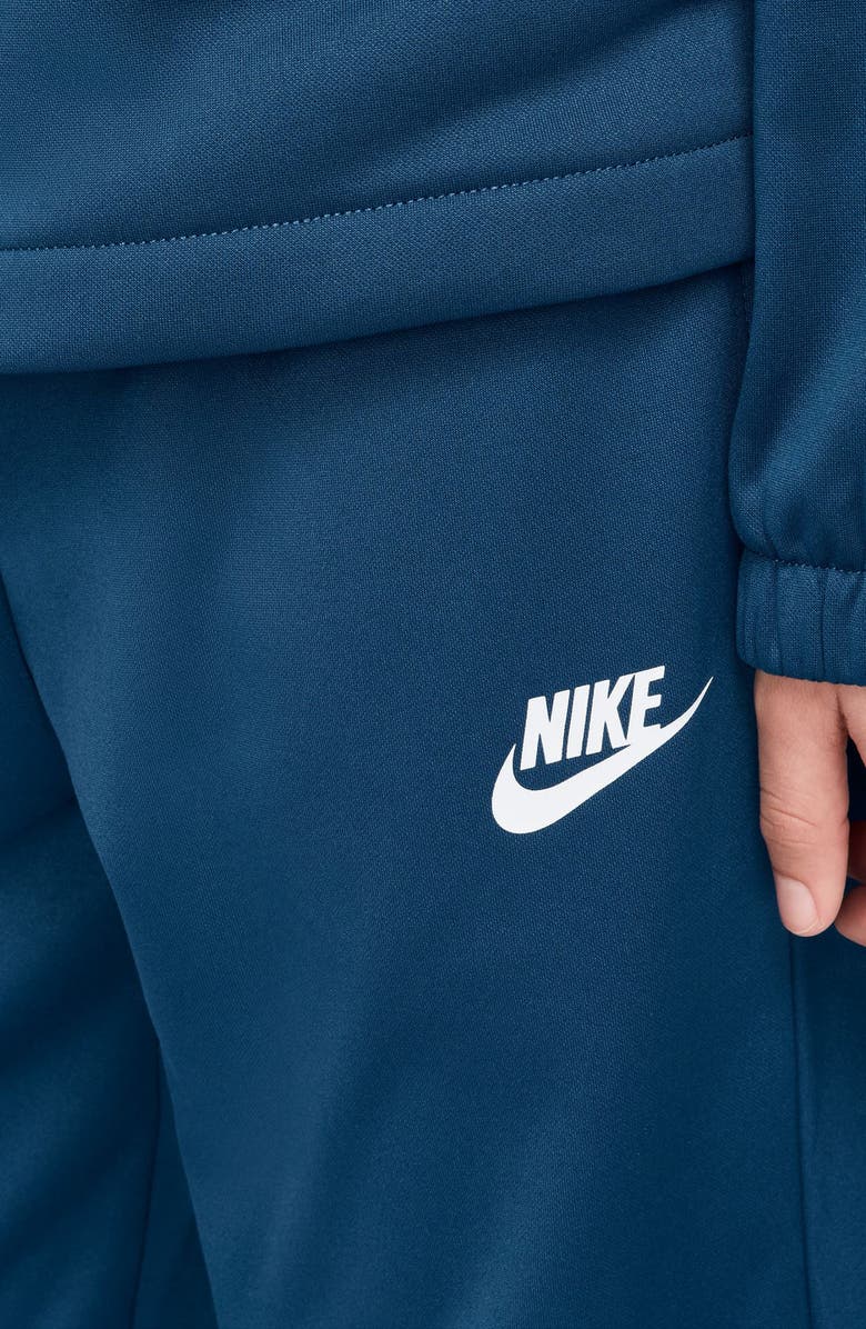 Nike Kids' Sportswear Dri-FIT Track Jacket & Pants Set, Alternate, color, Blue Force/ Green Abyss/ White