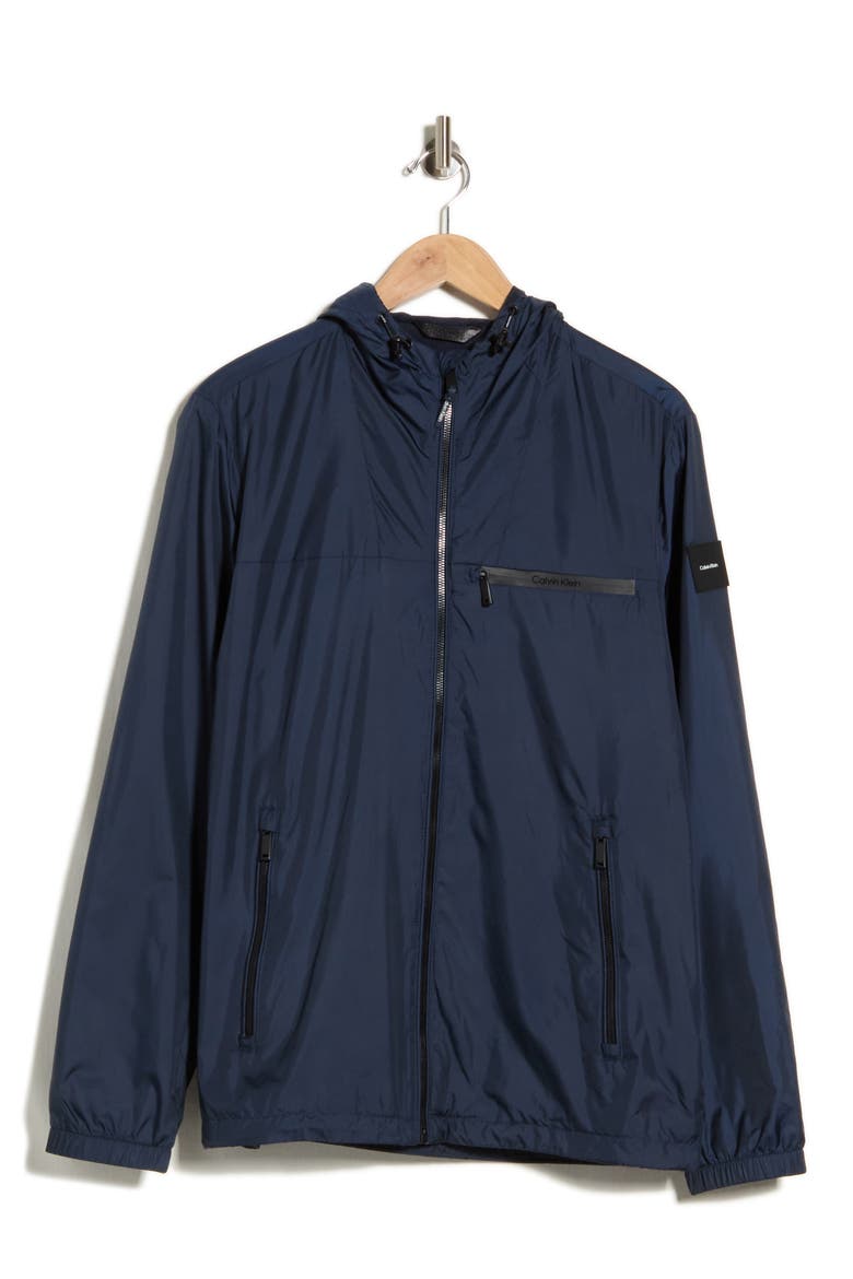Hooded Windbreaker, Main, color, SAPPHIRE