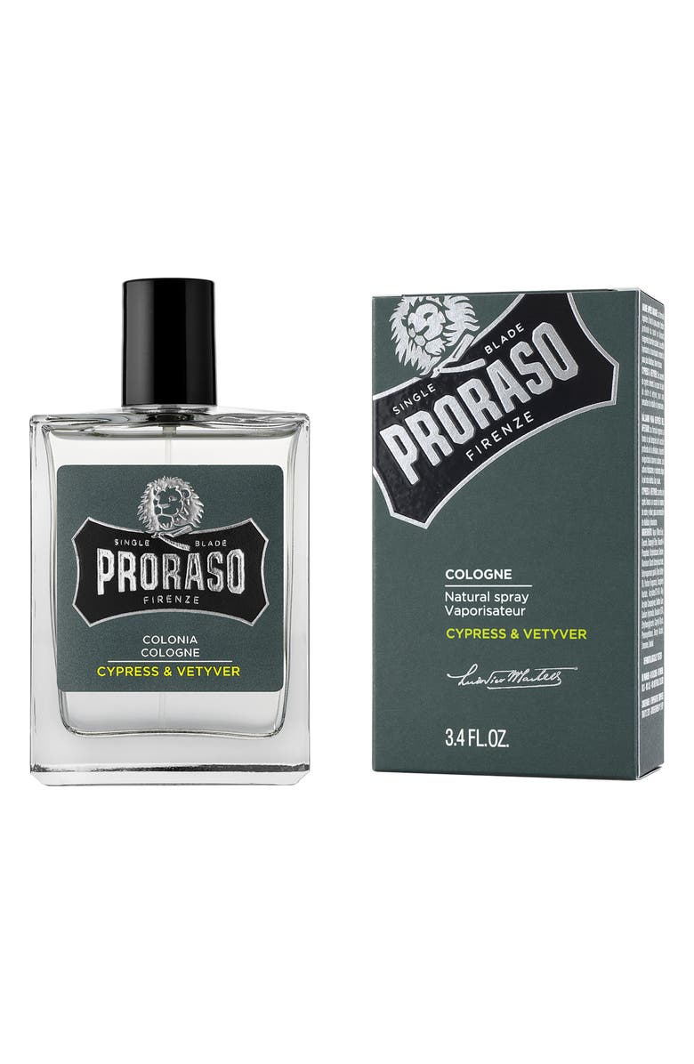 Proraso Men's Grooming Cypress & Vetyver Cologne, Alternate, color, 