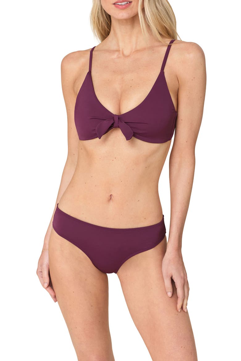 Tenerife Bikini Top, Alternate, color, SUNDRIED VIOLET